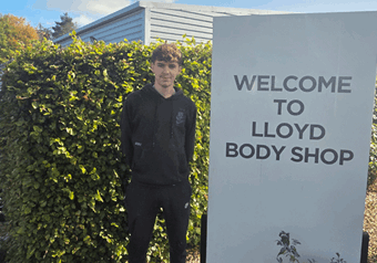 New Bodyshop Apprentice Joel