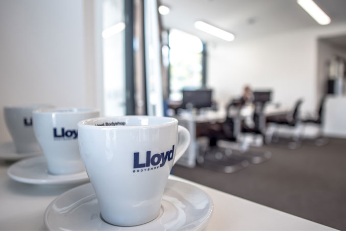 Bodyshop Coffee Mugs Waiting Area