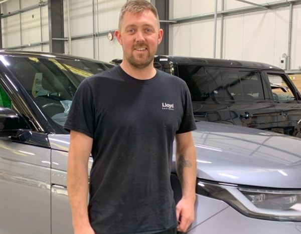 Liam Celebrates 10 years with Lloyd Motor Group