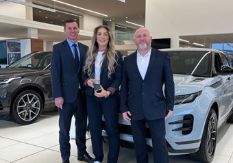Lloyd Land Rover York win Client Care Award