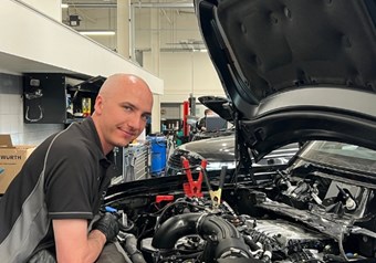 Meet Joel Simpson, JLR Master Technician