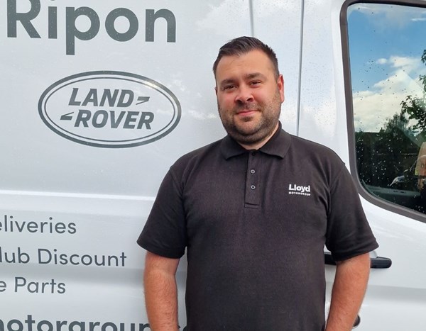 Meet Teejay, Parts Manager at Lloyd Land Rover Ripon