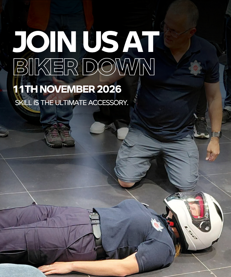 BMW Motorrad Blackpool Biker Down