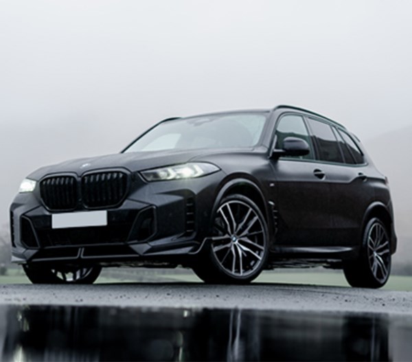 Black BMW X5