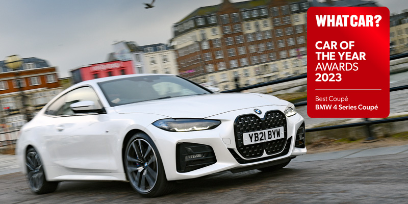 BMW 4 Series M Sport Coupé What Car of the Year Awards 2023