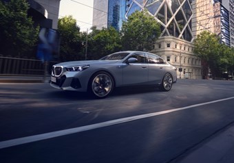 THE FIRST BMW i5. 100% ALL-ELECTRIC.