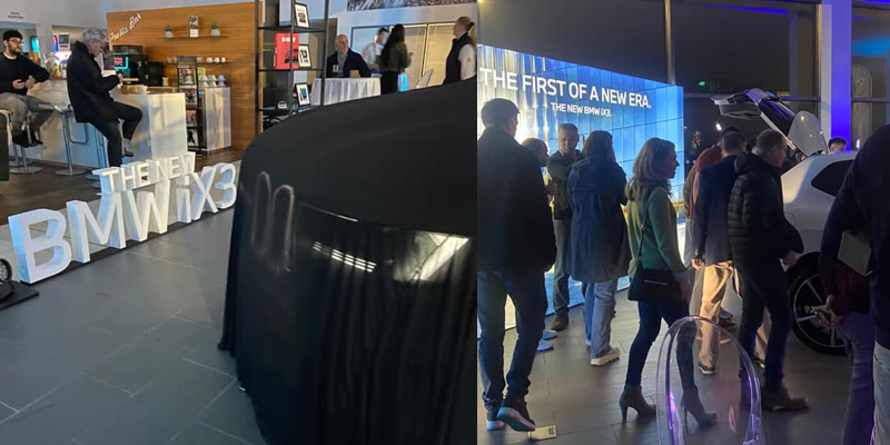 BMW iX3 Launches at Lloyd North Tyneside BMW