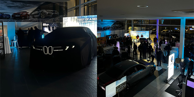 BMW iX3 Exclusive Launch at Lloyd North Tyneside BMW