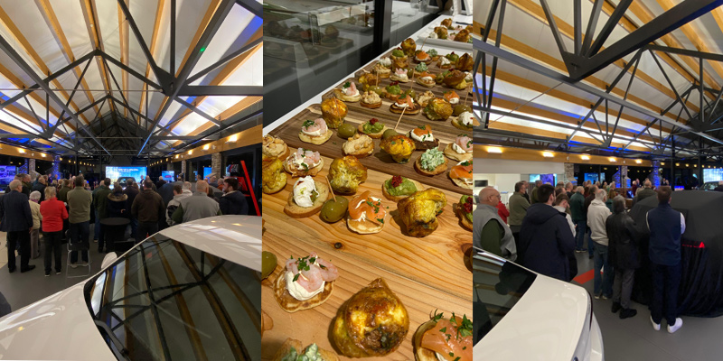 Customers at South Lakes BMW iX3 Launch