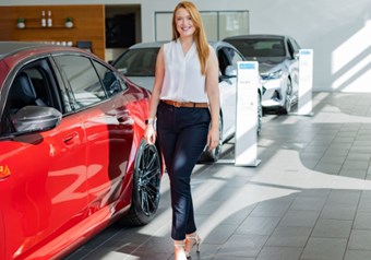 Meet Rebekah, Business Sales Executive at Lloyd North Tyneside BMW