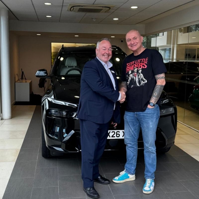 MW Craven with Sales Exec Neil Munro