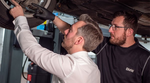 BMW Used Car Preparation