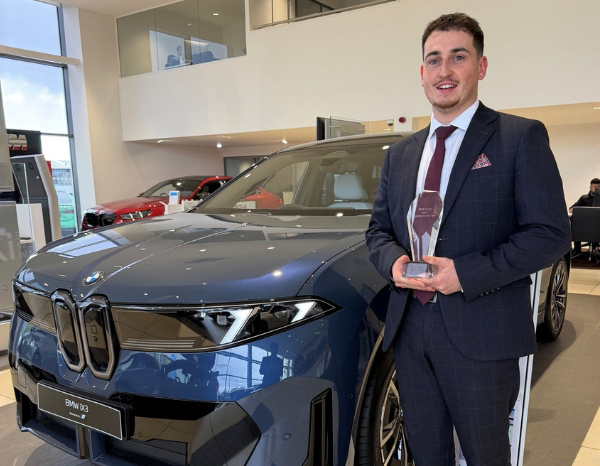 Samuel Browell Named BMW Sales Apprentice of the Year