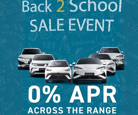 BYD Back 2 School Sale Event