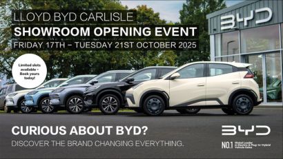 Lloyd BYD Carlisle Showroom Opening Event 