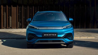 New BYD ATTO 3 in LHD Blue