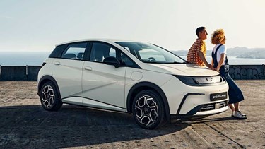 New BYD DOLPHIN in Cream White