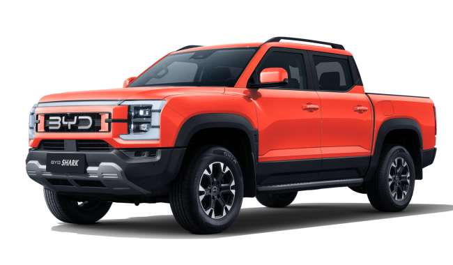 BYD SHARK_LHD_Exterior_Floating Sun Orange