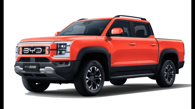 BYD SHARK_LHD_Exterior_Floating Sun Orange