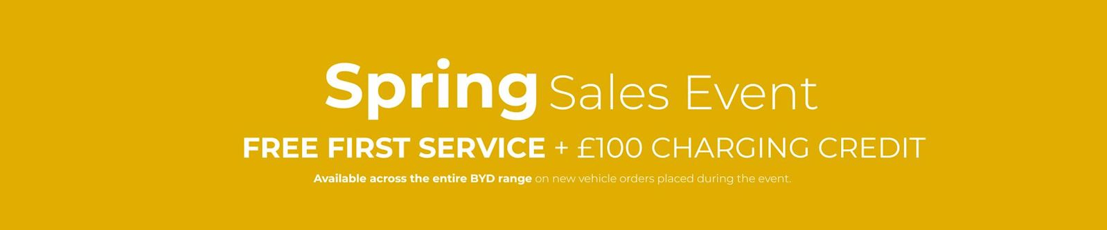 BYD Spring Sale Event 