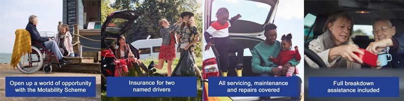 People who are eligible for Motability scheme
