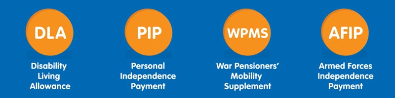 motability scheme, disablility living allowance, pip, armed forces,