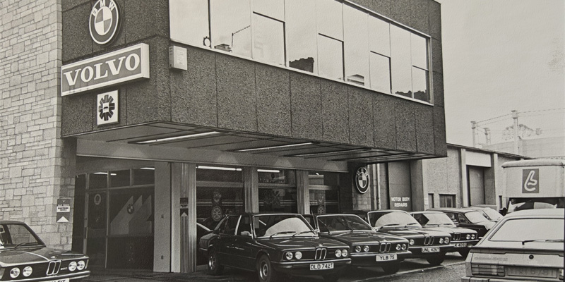 R. Lloyd Motors Ltd Derwent Street in Cockermouth, 1976