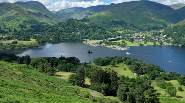Silver Crag Dog Walk, View to Ullswater