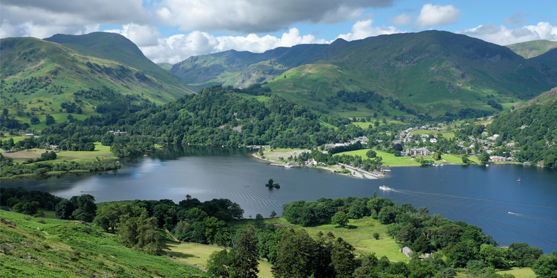 Ullswater Views on Silver Crag Dog Walk