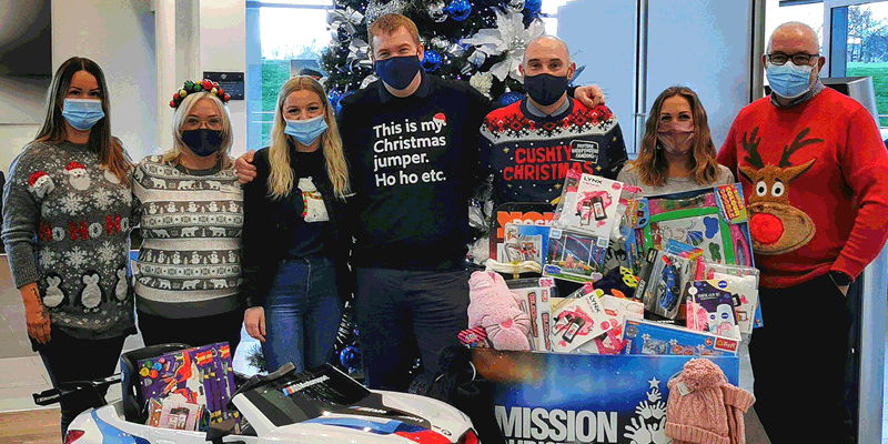 PICTURES: Christmas Jumper Day 2021 at Lloyd Motor Group