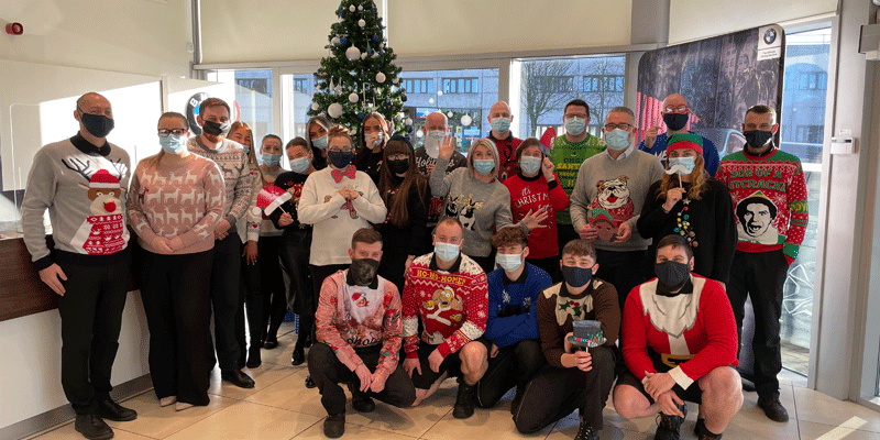 PICTURES: Christmas Jumper Day 2021 at Lloyd Motor Group