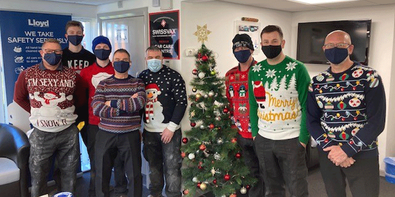 PICTURES: Christmas Jumper Day 2021 at Lloyd Motor Group