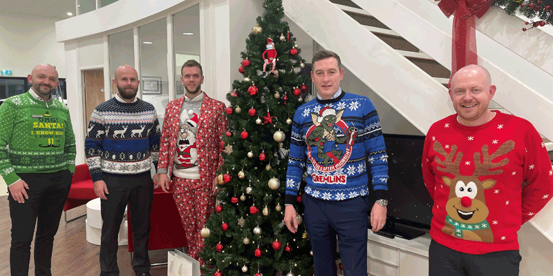 PICTURES: Christmas Jumper Day 2021 at Lloyd Motor Group