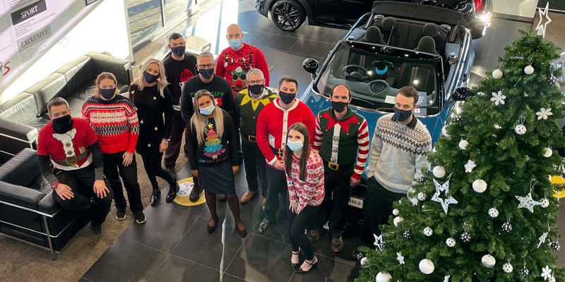 PICTURES: Christmas Jumper Day 2021 at Lloyd Motor Group