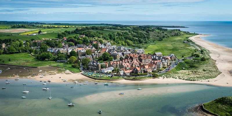Picture of Alnmouth in Northumberland 