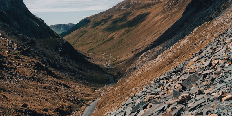 Honister Pass Motorcycle Route