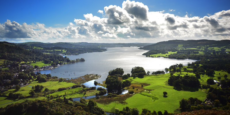 Wild Swimming in Windermere, Cumbria