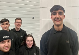 Luke Christie – Apprentice Technician at Lloyd Newcastle BMW