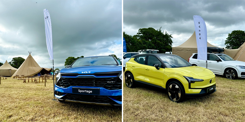 Cumberland Show - Kia and Volvo