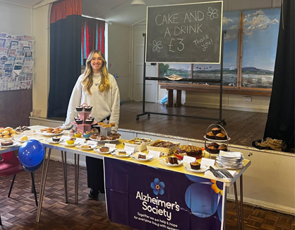 Sam’s Coffee Morning for Alzheimer’s Society