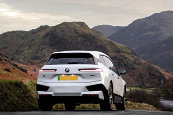 BMW iX in the Lakes