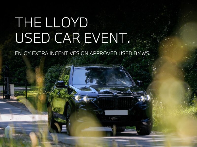 The Lloyd Used Car Event. Enjoy Extra Incentives on Approved Used BMWs.