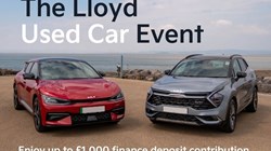 The Lloyd Used Car Event. Enjoy up to £1,000 finance deposit contribution with 11.9% APR Representative this April