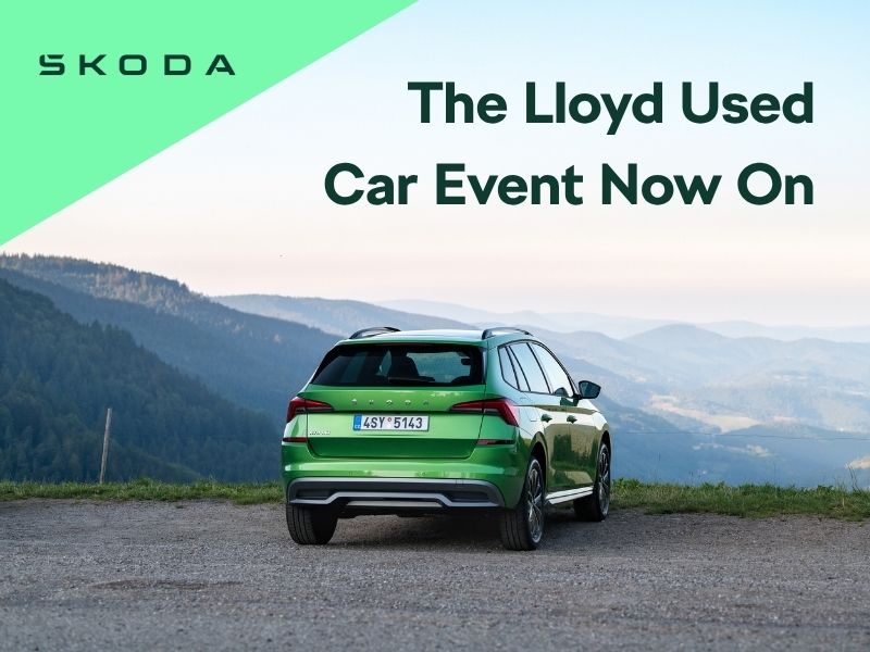 The Lloyd Used Car Event Now On