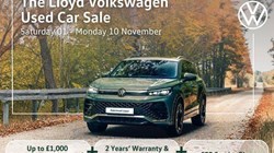 The Lloyd Volkswagen Used Car Sale