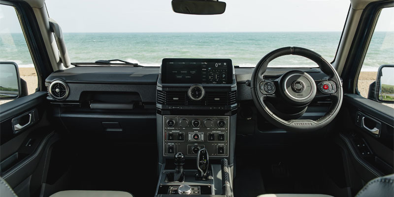 INEOS Grenadier Helmsman interior