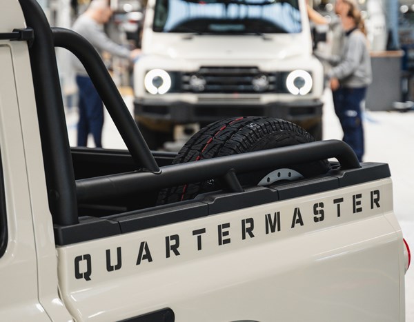 INEOS Automotive begins production of Grenadier Quartermaster