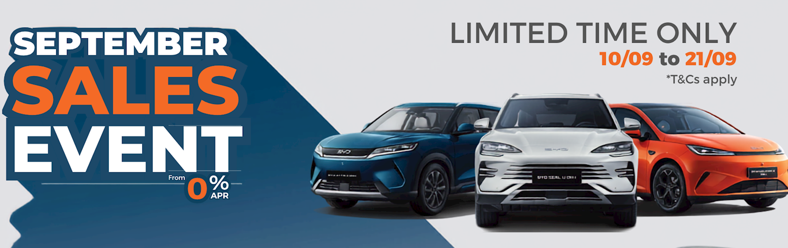 BYD September Sales Event