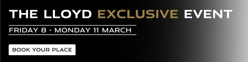 The Lloyd Jaguar Exclusive Event banner