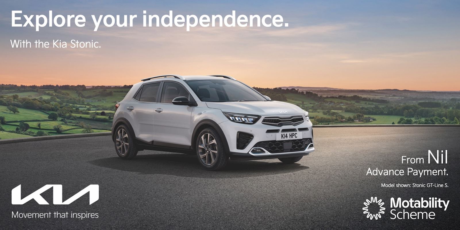 Kia Stonic on Motability